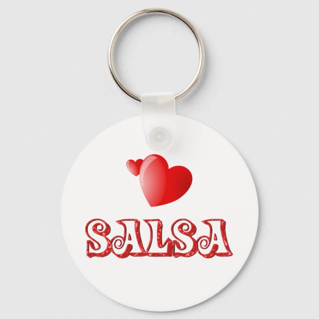 Chaveiro Salsa Hearts (Frente)