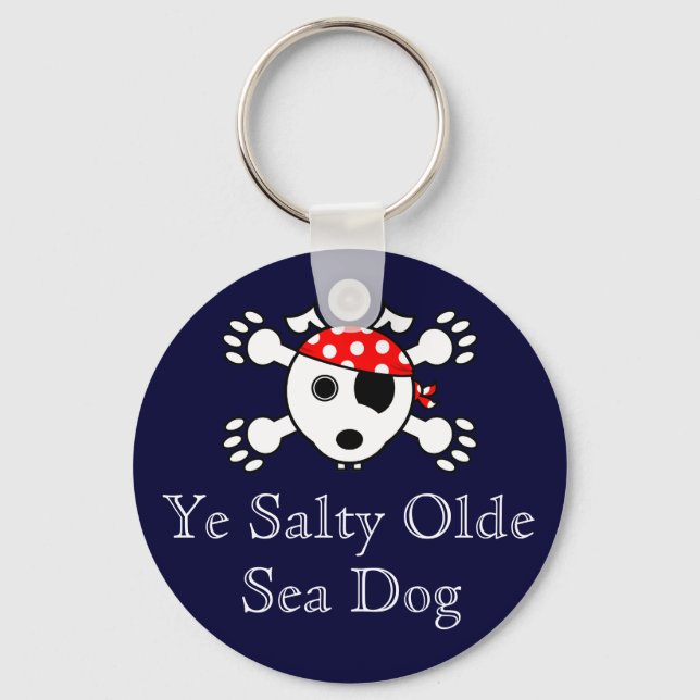 Chaveiro Salty Olde Sea Dog (Frente)