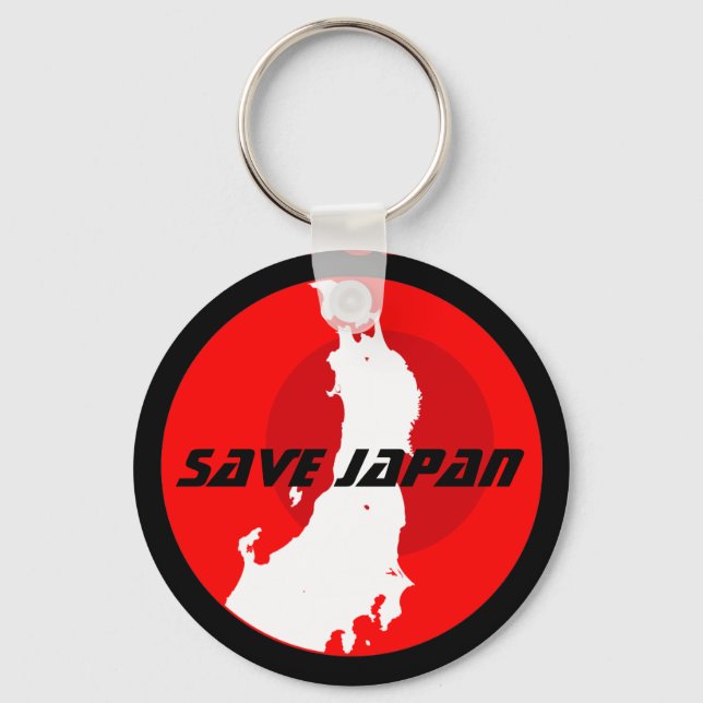 Chaveiro salvar japão (Frente)
