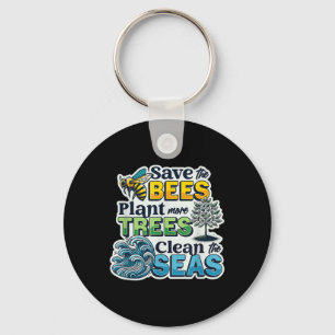 Chaveiro Salve abelhas Plantações Limpas Seas Ambientais Pr