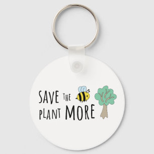 Chaveiro Salve as Abelhas, Plante Mais Árvores!