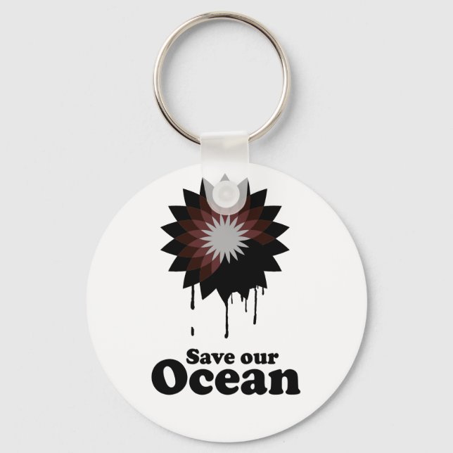 CHAVEIRO SALVE NOSSO OCEANO (Frente)