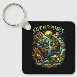 Chaveiro Salve Nosso Planeta