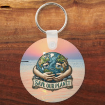 Salve nosso Planeta Terra Chorando Eco Conscientiz