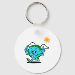 Chaveiro Salve O Planeta Do Ambiente Do Dia Da Terra