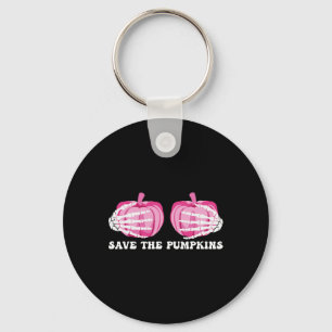 Chaveiro Salve Os Awarenes Do Cancer De Mama Do Pumpkins Ha