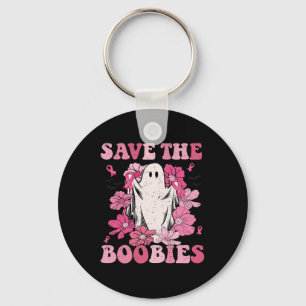 Chaveiro Salve Os Bebês Rosa Ghost Mama Cancer