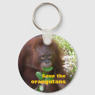 Chaveiro Salve os Orangutanos