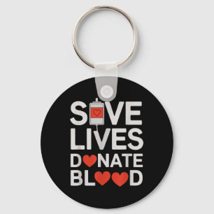 Chaveiro Salve Vidas Doa Sangue Engraçado Dizendo Doação Sa