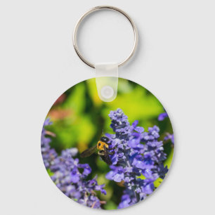 Chaveiro Salvia Com Bumblebee