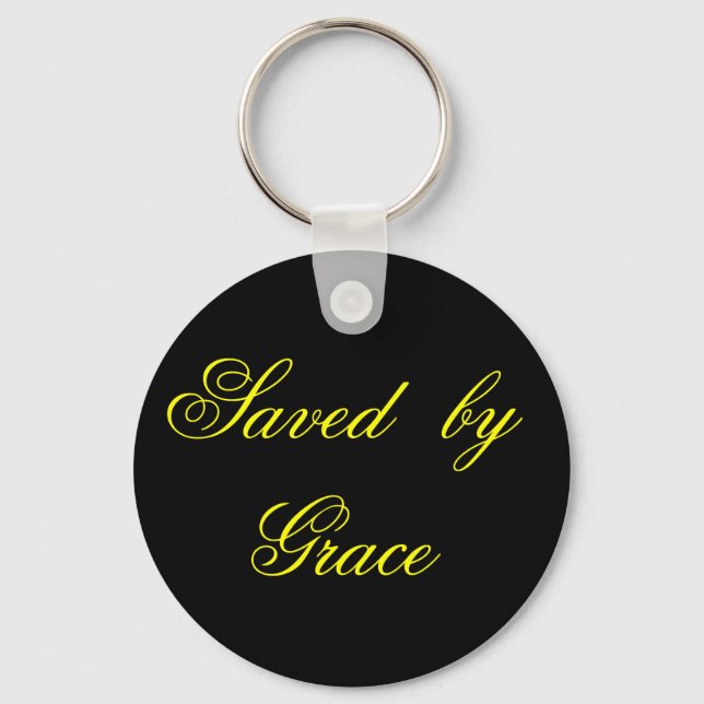 Chaveiro Salvo pela Grace (Frente)
