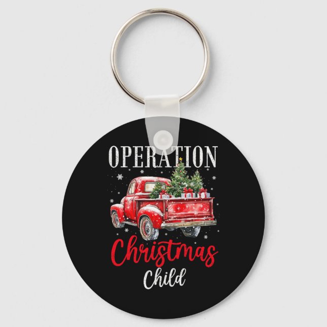 Chaveiro Samaritan's Purse Operação Criança de Natal Engraç (Frente)