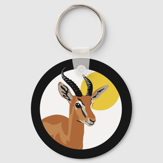 Chaveiro Samer the Gazelle (Frente)