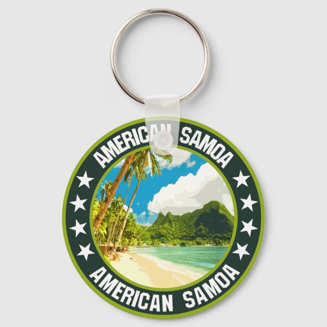 Chaveiro Samoa Americana (Frente)