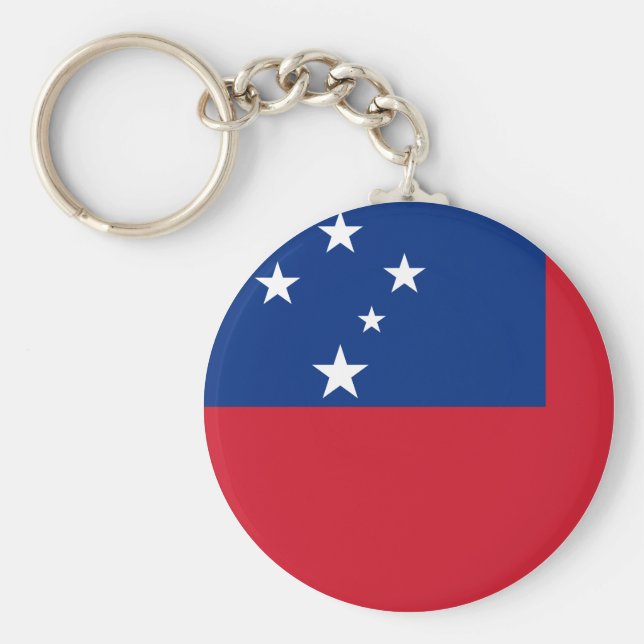 Chaveiro Samoa Flag (Frente)