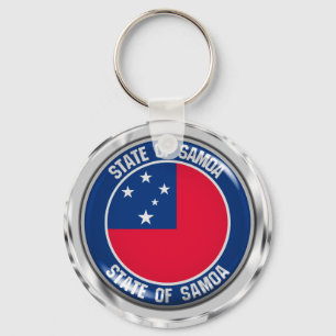 Chaveiro Samoa Round Emblem