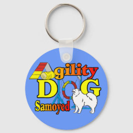 Chaveiro Samoyed Agility Gifts