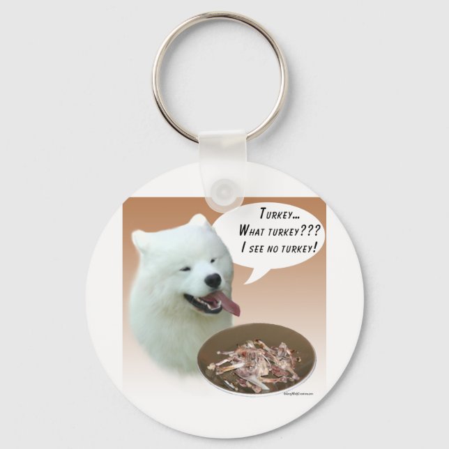 Chaveiro Samoyed Turquia (Frente)