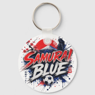 Chaveiro Samurai Blue - apelido da seleção japonesa