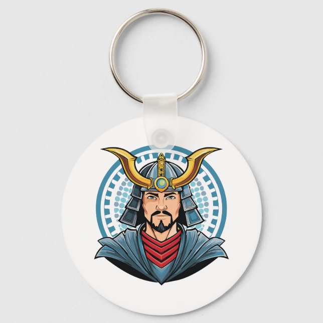 Chaveiro Samurai japonês (Frente)