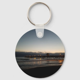 Chaveiro San clemente pier night time oceano california