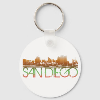 Chaveiro San Diego Skyline Design