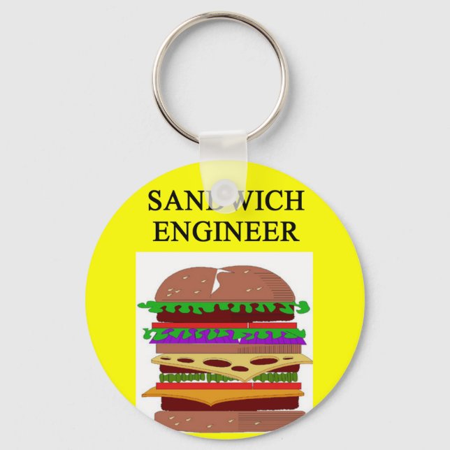 Chaveiro SANDWICH engineer joke (Frente)