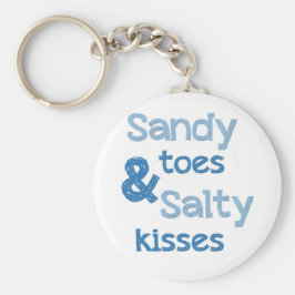 Chaveiro Sandy Toes Salty Kisses