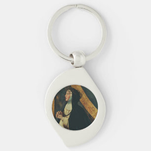 Chaveiro Santa Catarina de Siena por Juan Bautista Maino