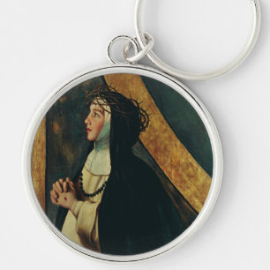 Chaveiro Santa Catarina de Siena por Juan Bautista Maino