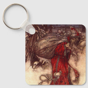 Chaveiro Santa Claus Arthur Rackham