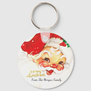 Chaveiro Santa Claus Merry Christmas