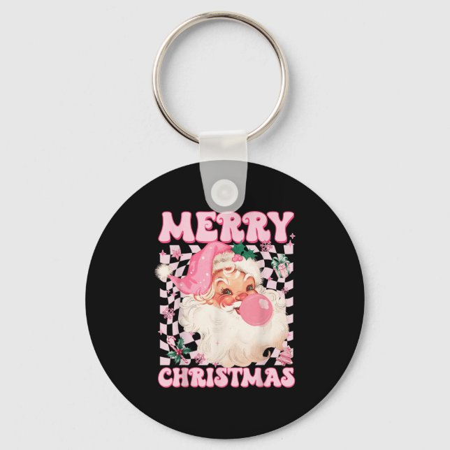 Chaveiro Santa Claus Nk Sungles Blowing Bubble Gum Christma (Frente)
