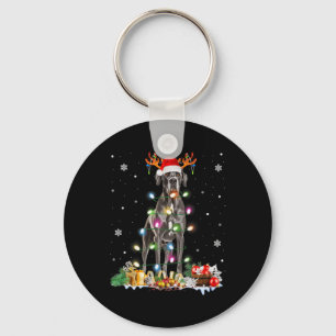 Chaveiro Santa Hat Fairy Lights Pajama