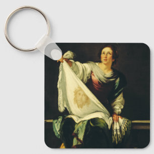 Chaveiro Santa Verônica por Bernardo Strozzi