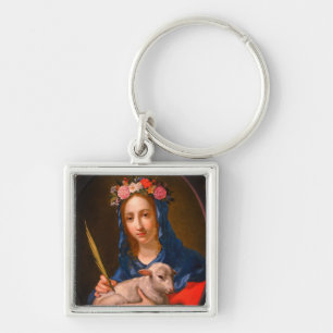 Chaveiro Santo Agatha (por Cesare Dandini)