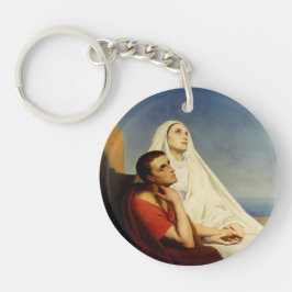 Chaveiro Santo Agostinho e Santa Mônica