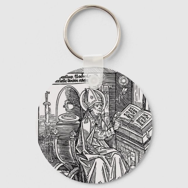 Chaveiro Santo Ambrósio de Milão (Frente)