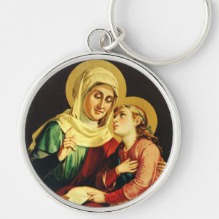 Chaveiro Santo Ann e Virgem Maria