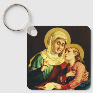 Chaveiro Santo Ann e Virgem Maria