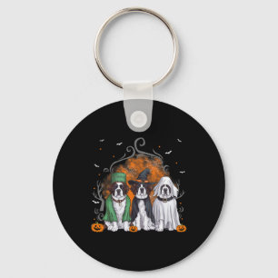 Chaveiro Santo Bernard Rua. Bernard Dog Halloween Custo Fan