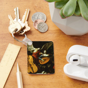 Chaveiro Santo Cecilia e o Anjo de Carlo Saraceni