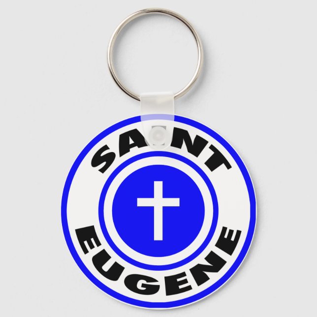 Chaveiro Santo Eugene (Frente)