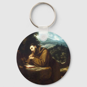 Chaveiro Santo Francisco de Assis Pai Seráfico Arte Fina