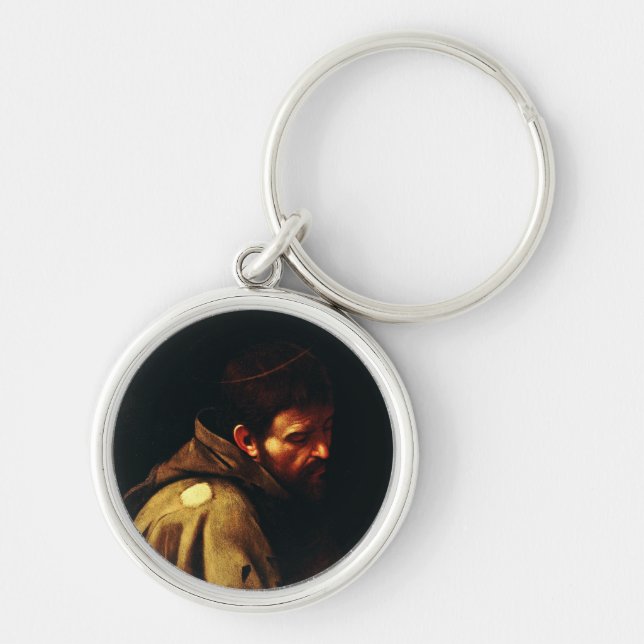 Chaveiro Santo Francisco de Assisi por Caravaggio (Frente)