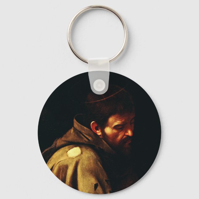 Chaveiro Santo Francisco de Assisi por Caravaggio (Frente)