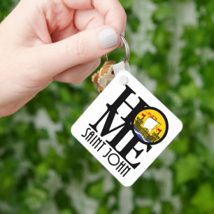 Chaveiro SANTO INICIAL John New Brunswick Canadá