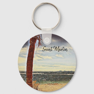 Chaveiro Santo Martin RUA. Maarten Watercolor Art
