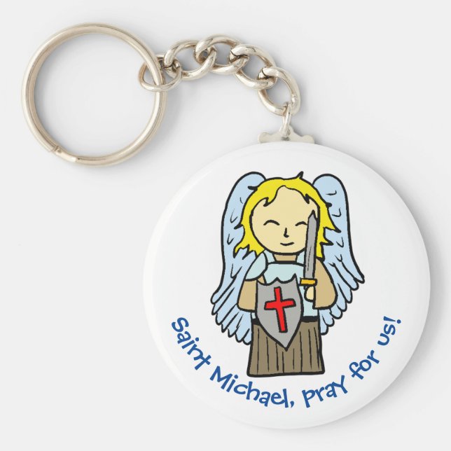 Chaveiro Santo Michael Key Chain (Frente)