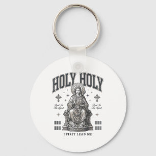 Chaveiro Santo Santo Desenho de Camisa Religiosa de Gravura
